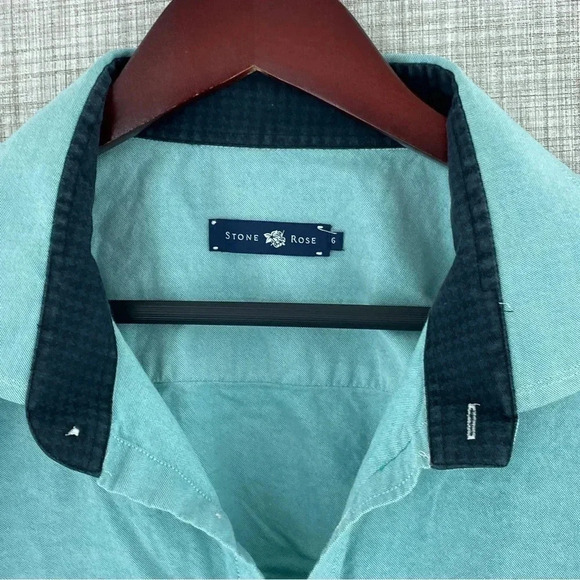 Stone Rose Mens Size 6 (XXL) long sleeve button down shirt 1725 - Picture 4 of 7